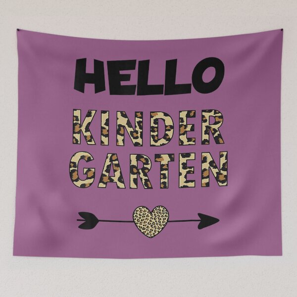 Item preview, Hello Kindergarten Leopard Teacher Back To School 	 	 	 designed and sold by ckhkbnkhnm44.