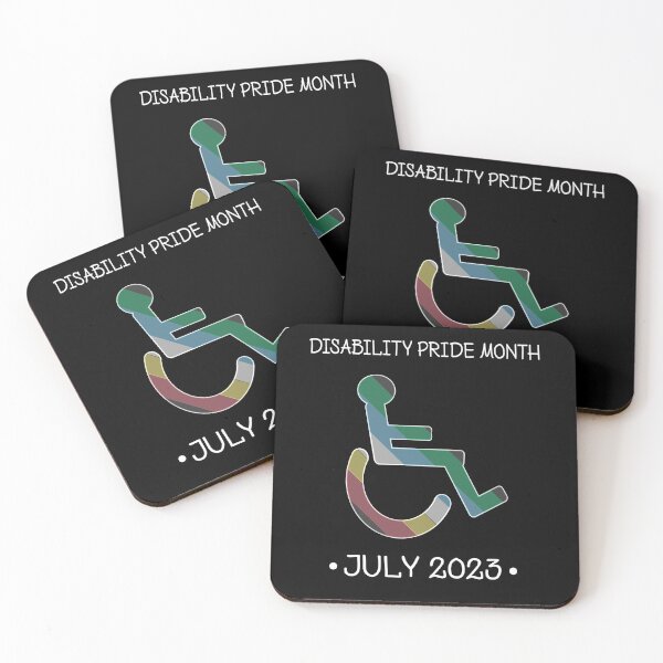 Item preview, Disability Pride Month July 2023  designed and sold by Encompassing Threads.
