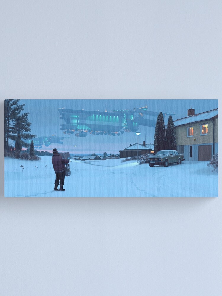 Alternate view of Closing The Loop Canvas Print