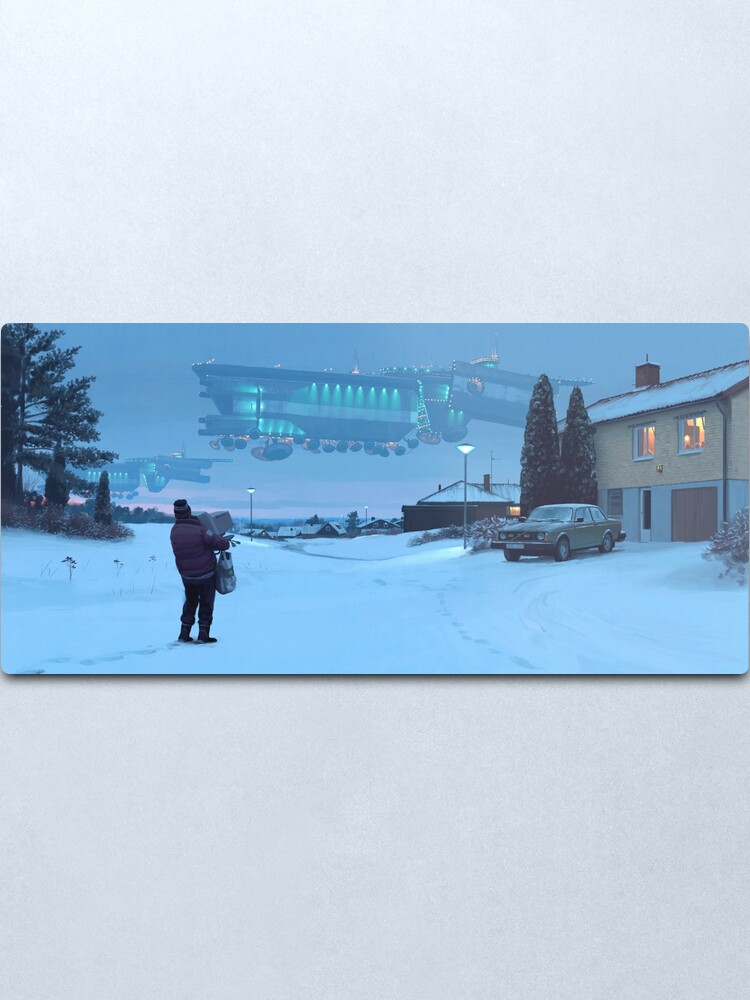 Alternate view of Closing The Loop Metal Print