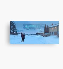Closing The Loop Metal Print