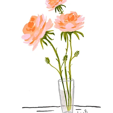 Artwork thumbnail, Hello Pretty (Roses) by GeinaB
