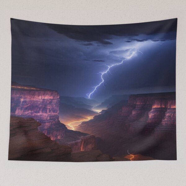 Item preview, Canyon Lightning Strike designed and sold by SparkedVisions.