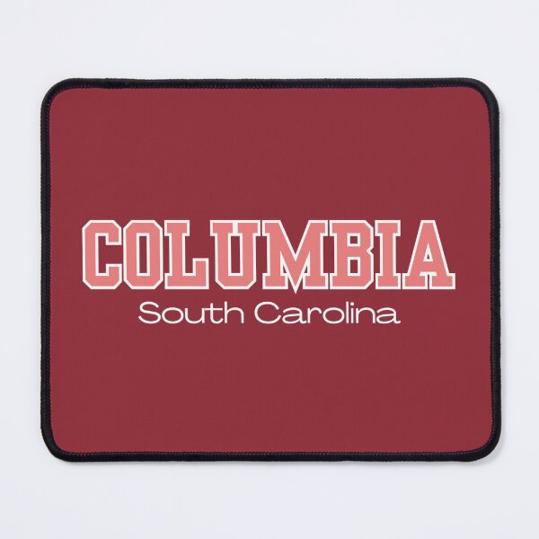 Item preview, Columbia South Carolina Varsity Print Pink White designed and sold by Sunshine-Dreams.