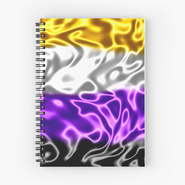 Item preview, Non-Binary Flag Inspired Swirl Pattern designed and sold by Skylar  Bailey.