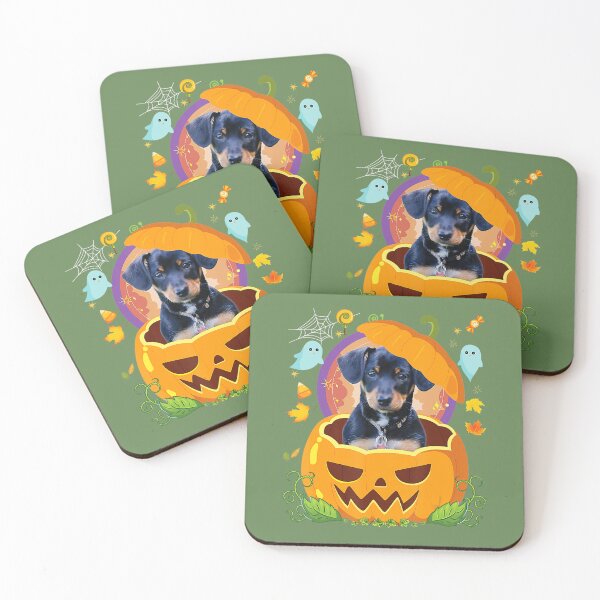 Item preview, Happy Halloween Pumpkin Chiweenie Dog Witch Cute Hat Lover 	 	 designed and sold by qnjbwaeje84.