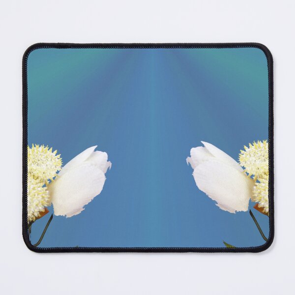 Item preview, Simple White Floral Stem Teal Green Spray designed and sold by BGGretchen.