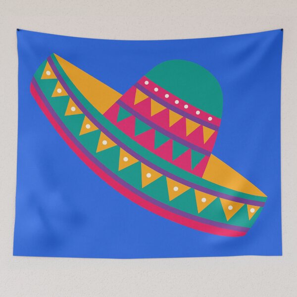 Item preview, Mexico Cinco De Mayo Sombrero designed and sold by TheCatmeow2000.