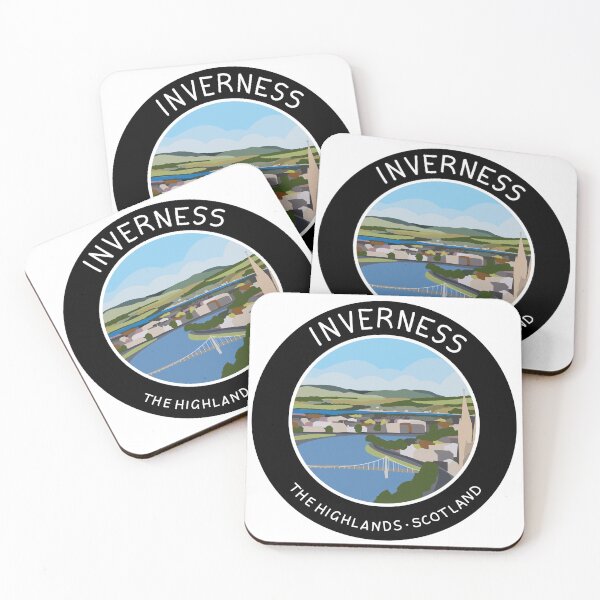 Item preview, Inverness, The Highlands - North Coast 500 (NC500) Scotland designed and sold by Nicola Gray.