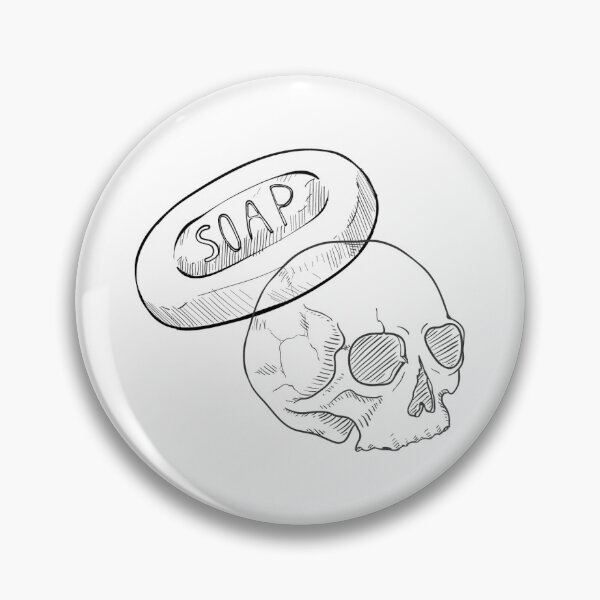 Item preview, Soap x Ghost (Line Work) designed and sold by CoolHandLewks.