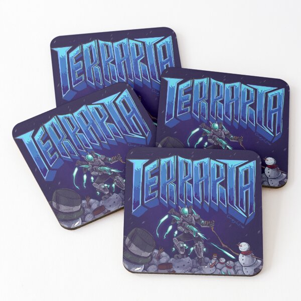 Item preview, Terraria x DOOM designed and sold by GreyL1me.