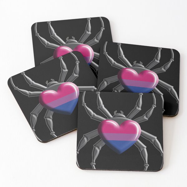 Item preview, Heartspider Bisexual designed and sold by TheirChoice.