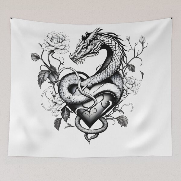 Item preview, Dragon Heart designed and sold by PotitaDesing.