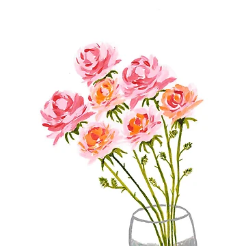 Artwork thumbnail, Sweet Surrender (Roses) by GeinaB