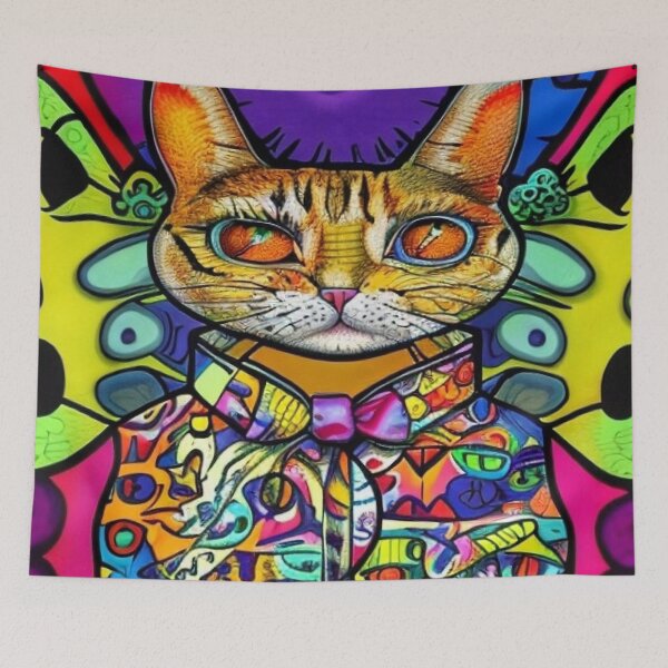 Item preview, The Cool Cat designed and sold by cfbennettmedia.