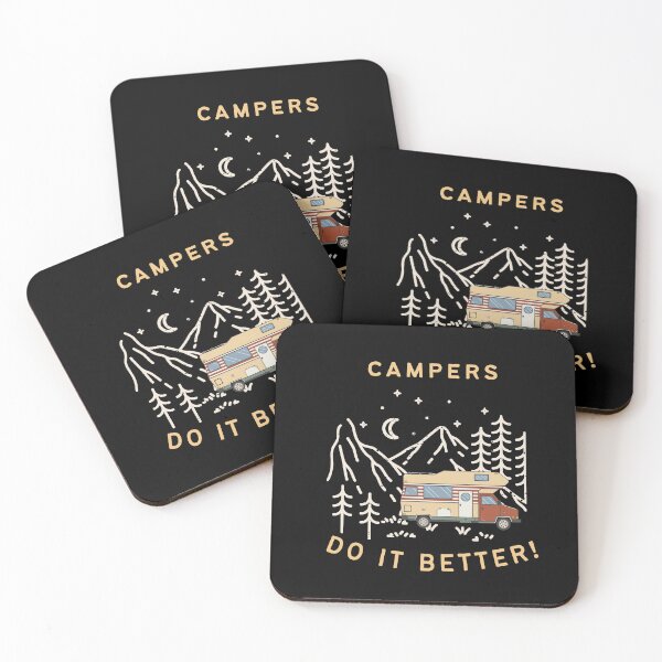 Item preview, CAMPERS DO IT BETTER! designed and sold by MyKinsDoodles.