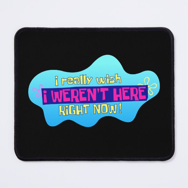 Item preview, I wish I weren't here right now designed and sold by Pau Baz.