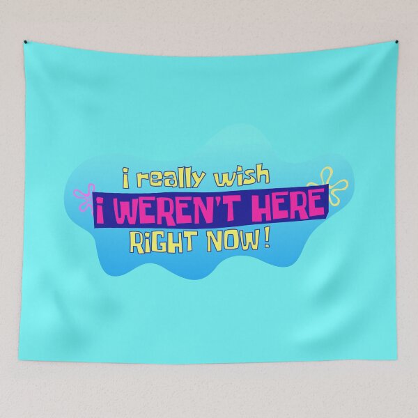 Item preview, I wish I weren't here right now designed and sold by Pau Baz.