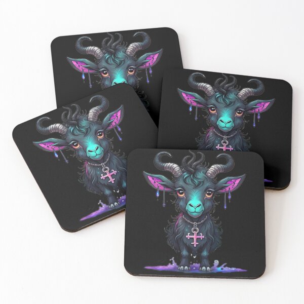 Item preview, Adorable Cartoon Satanic Goat designed and sold by Simply-Cryptic.