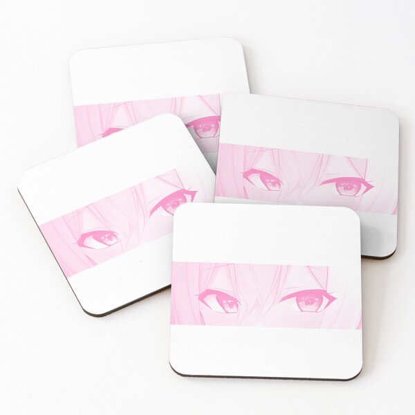 Item preview, Anime lewd eyes pink designed and sold by ArthurPoe.