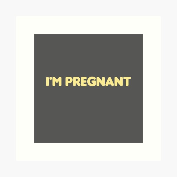 Item preview, I'm pregnant designed and sold by Rayuela.