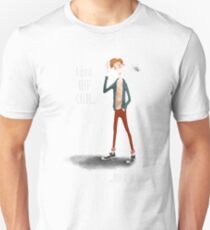 Micah - White Text Unisex T-Shirt