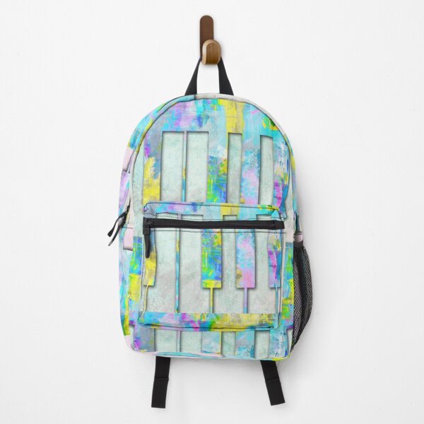 Item preview, Playful Colorful Music Piano Keys Art designed and sold by Sharon Cummings Art.