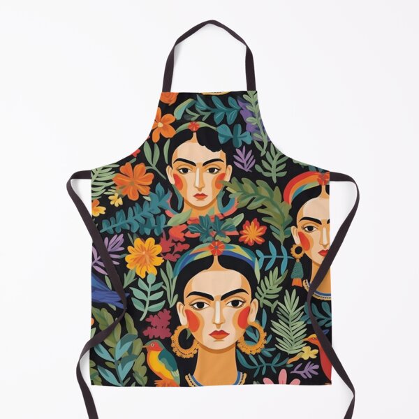 Item preview, "Vibrant Tapestry: A Kaleidoscope of Colors and Intricate Details Inspired by Frida Kahlo's Artistic Legacy" designed and sold by SBD-Shop.