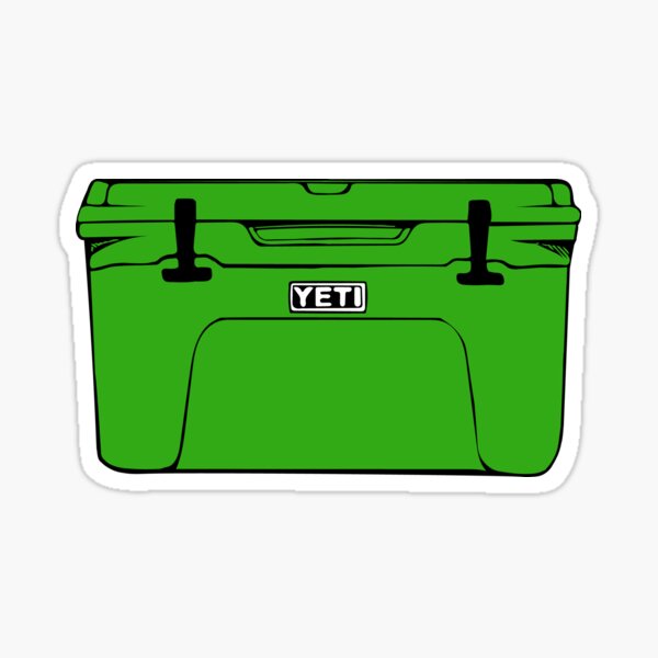 Cooler (Canopy Green) Sticker for Sale by steveskaar