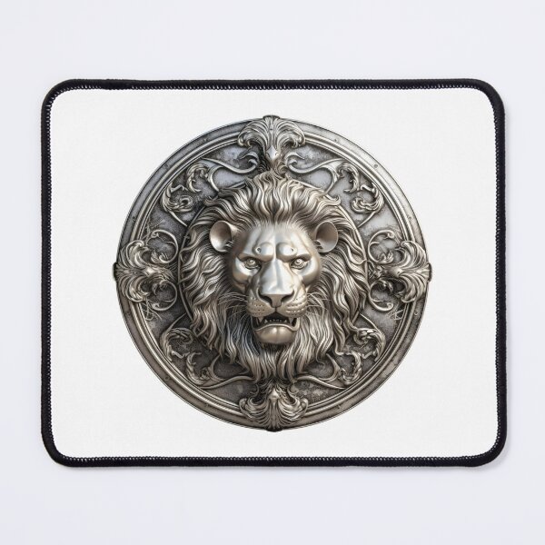 Item preview, Lion Head Shield - Beautiful Design Showing Strength and Resilience - Get This designed and sold by AlanPhotoArt.