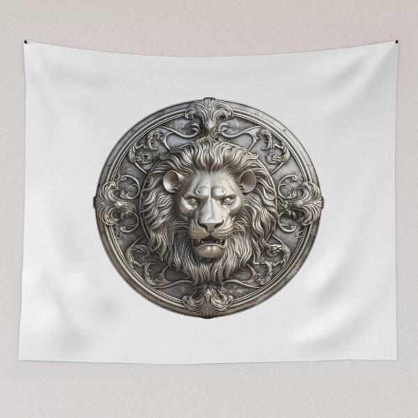 Item preview, Lion Head Shield - Beautiful Design Showing Strength and Resilience - Get This designed and sold by AlanPhotoArt.