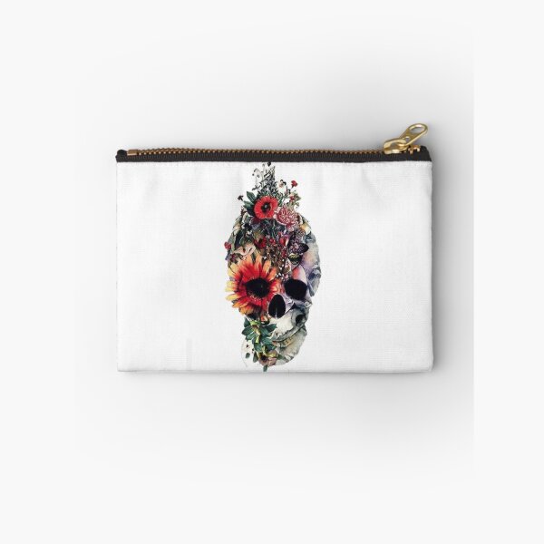 Item preview, Multi Floral Skull Flower Crown designed and sold by ArtClothesNose.