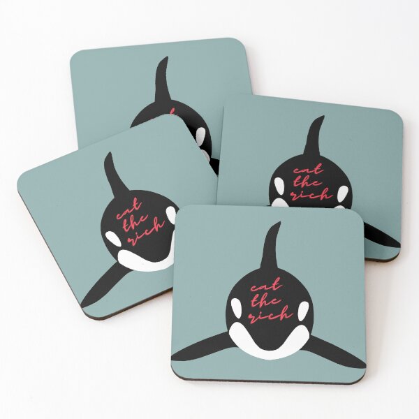 Item preview, eat the rich orca designed and sold by totheluna.
