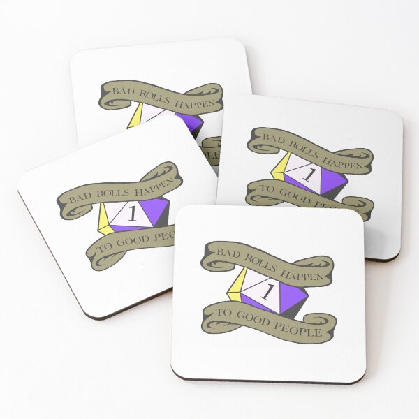 Item preview, Bad Rolls (Non Binary) designed and sold by GinsArtisan.