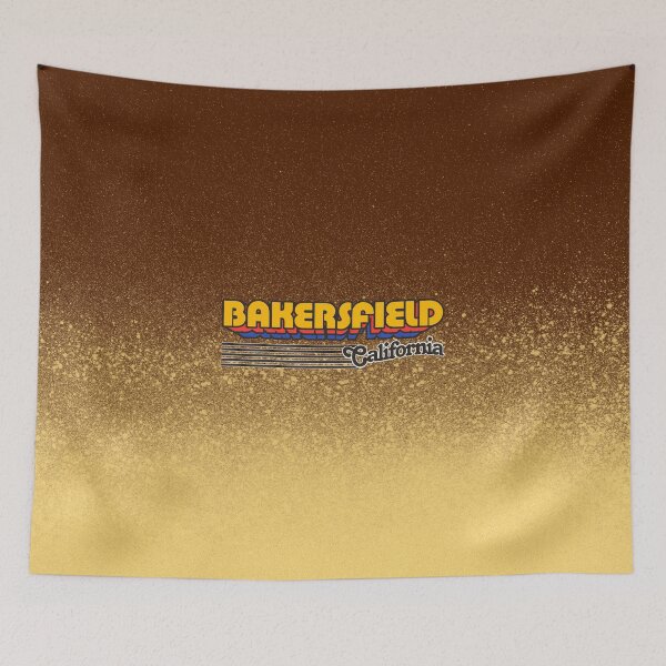 Item preview, Bakersfield, California | Retro Stripes designed and sold by retroready.