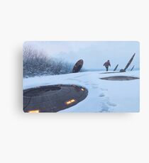 Warm Hatches, Opening Up Metal Print