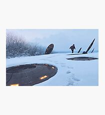 Warm Hatches, Opening Up Photographic Print