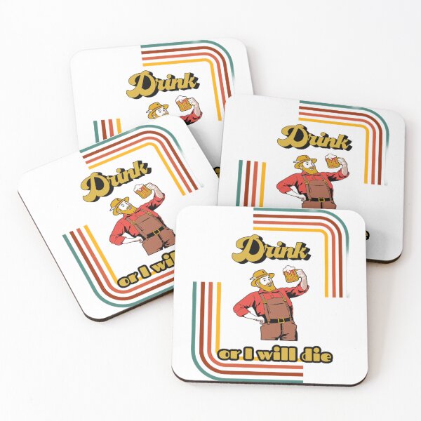 Item preview, drink or I will die designed and sold by orien  Design.