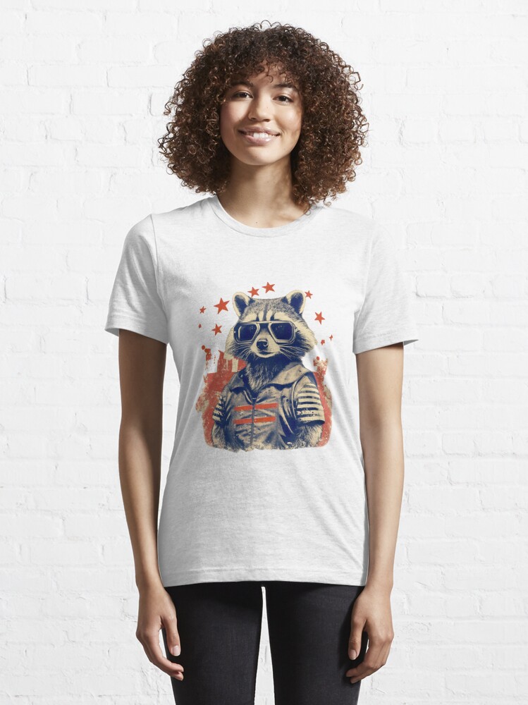 Simply The Best Pop Art Tshirts l Astro Raccoon – Astro Racoon