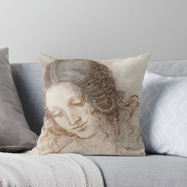 Item preview, Leonardo da Vinci - Head of Leda, 1504 designed and sold by Vintage Wall Art.
