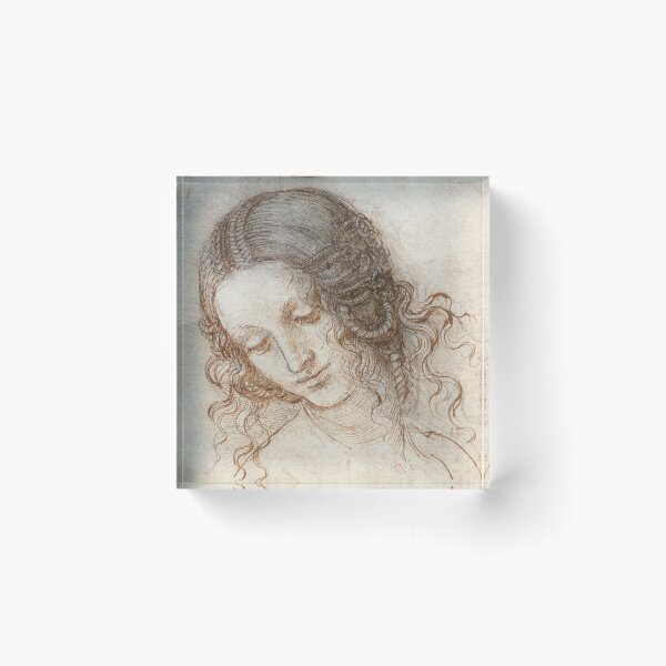 Item preview, Leonardo da Vinci - Head of Leda, 1504 designed and sold by Vintage Wall Art.