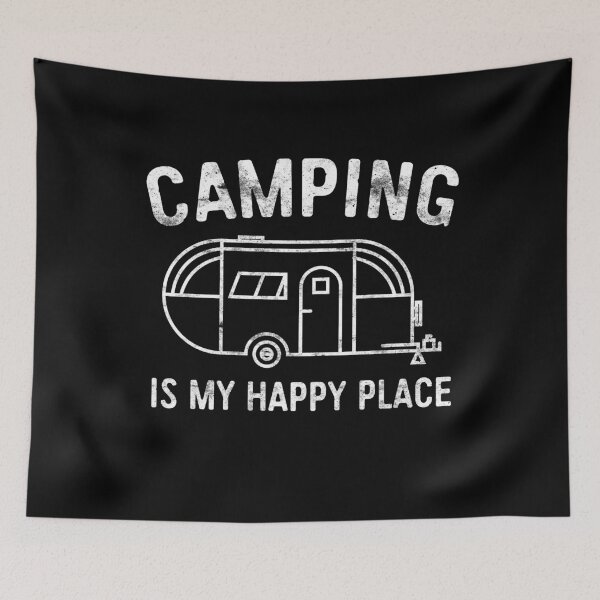 Item preview, Camping Is My Happy Place designed and sold by deepstone.
