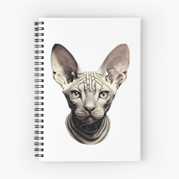 Artikelvorschau, Sphynx Katze entworfen und verkauft von Rosaliartbook.