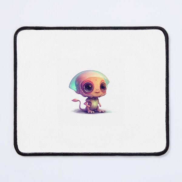 Item preview, Small Cute Science Fiction Futuristic Orange Alien designed and sold by FuturisticV.