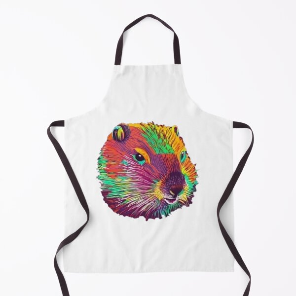 Item preview, multicolored marmot head designed and sold by GroundhogMs.
