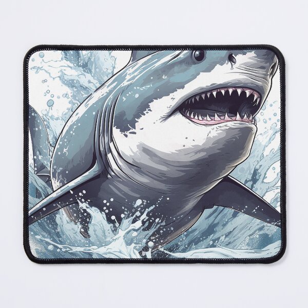 Item preview, Captivating Shark Depiction designed and sold by MuseOfMilo.