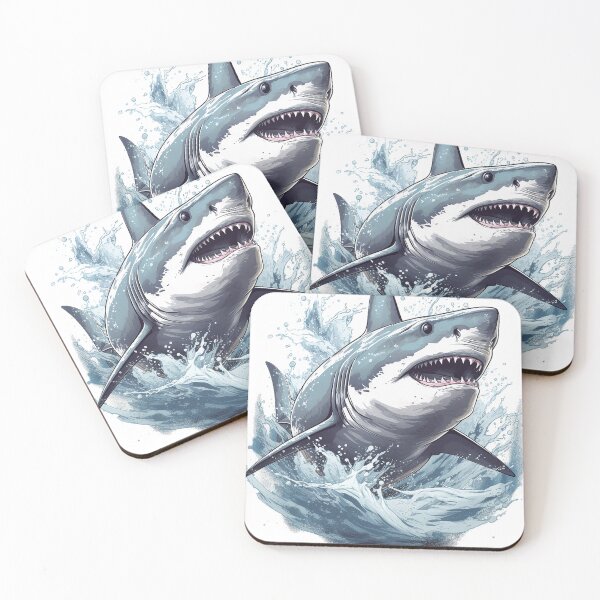 Item preview, Captivating Shark Depiction designed and sold by MuseOfMilo.