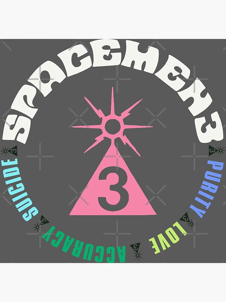 Playing With Fire Logo White| Spacemen 3