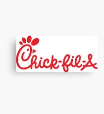 chick fil a Canvas Print