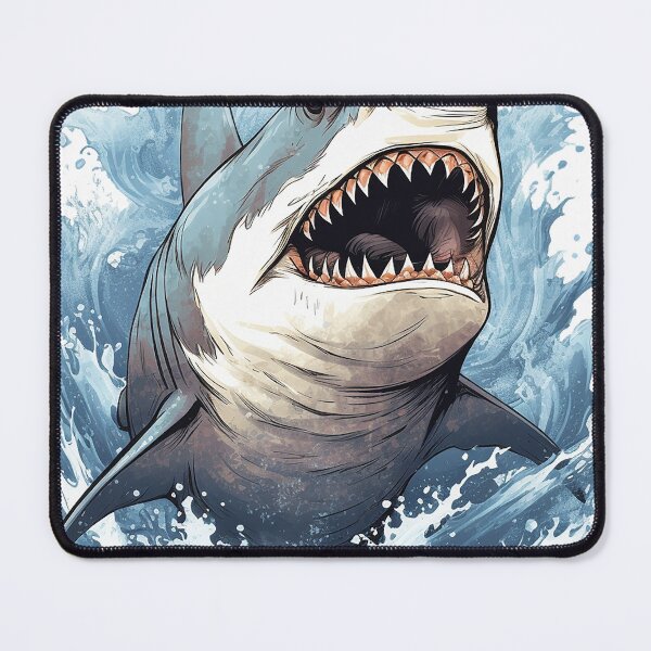 Item preview, Captivating Shark Depiction designed and sold by MuseOfMilo.